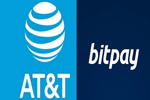 at & t accepts crypto via bitpay