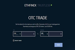 Ethfinex enables OTC trade 